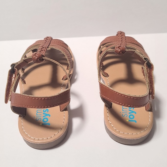 Brand New Boho Gladiator Toddler Girls Sandal, Size 10 - Picture 4 of 9